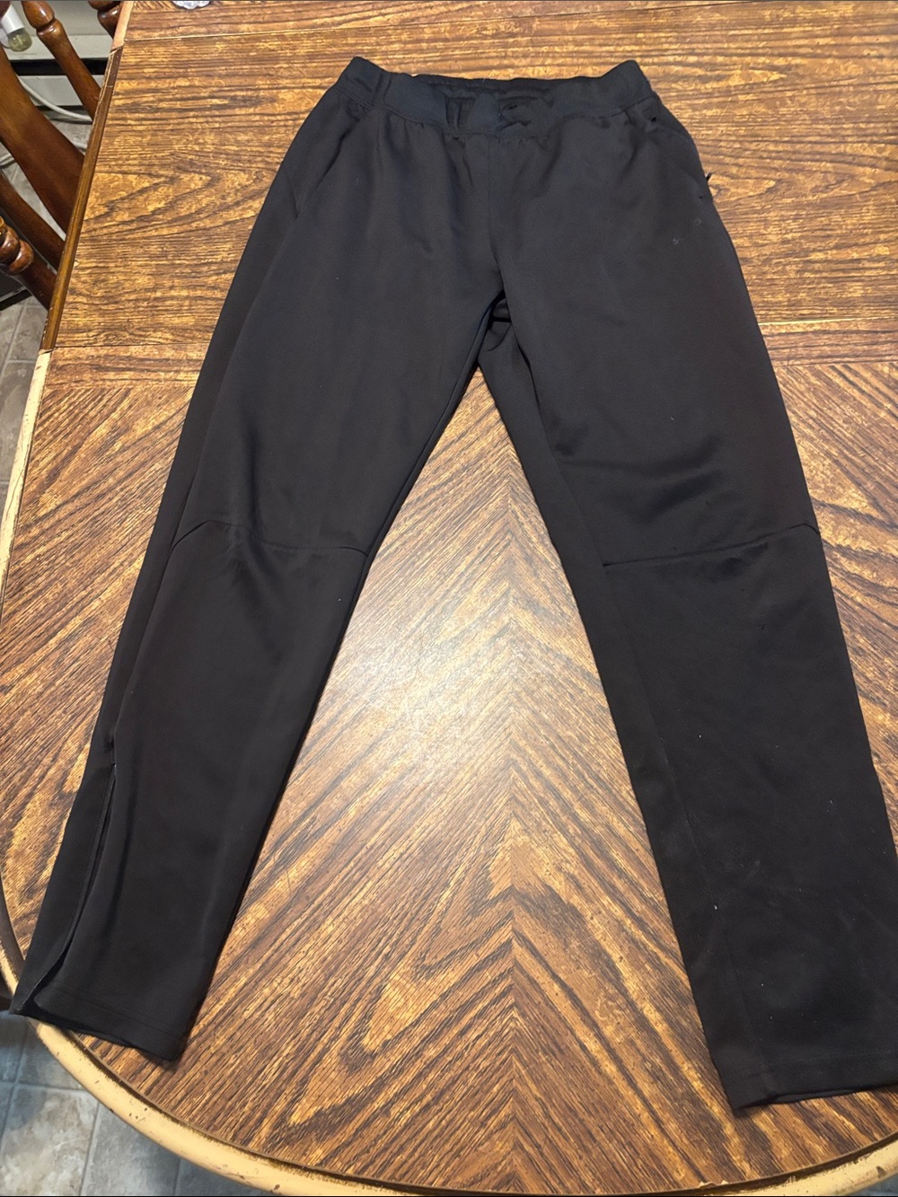 Men's Black Performance Jogger Pants